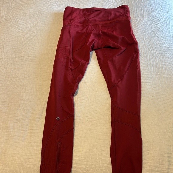 Luluelmon Leggings - (FLEECE LINING) Ankle Zipper - Picture 3 of 3